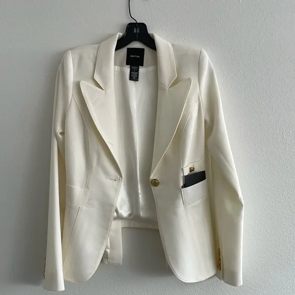 Smythe duchess blazer white cheap